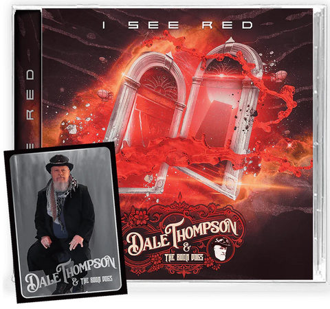 Dale Thompson and the Boon Dogs - I See Red (CD) (2022) 2nd Album (Bride Singer)