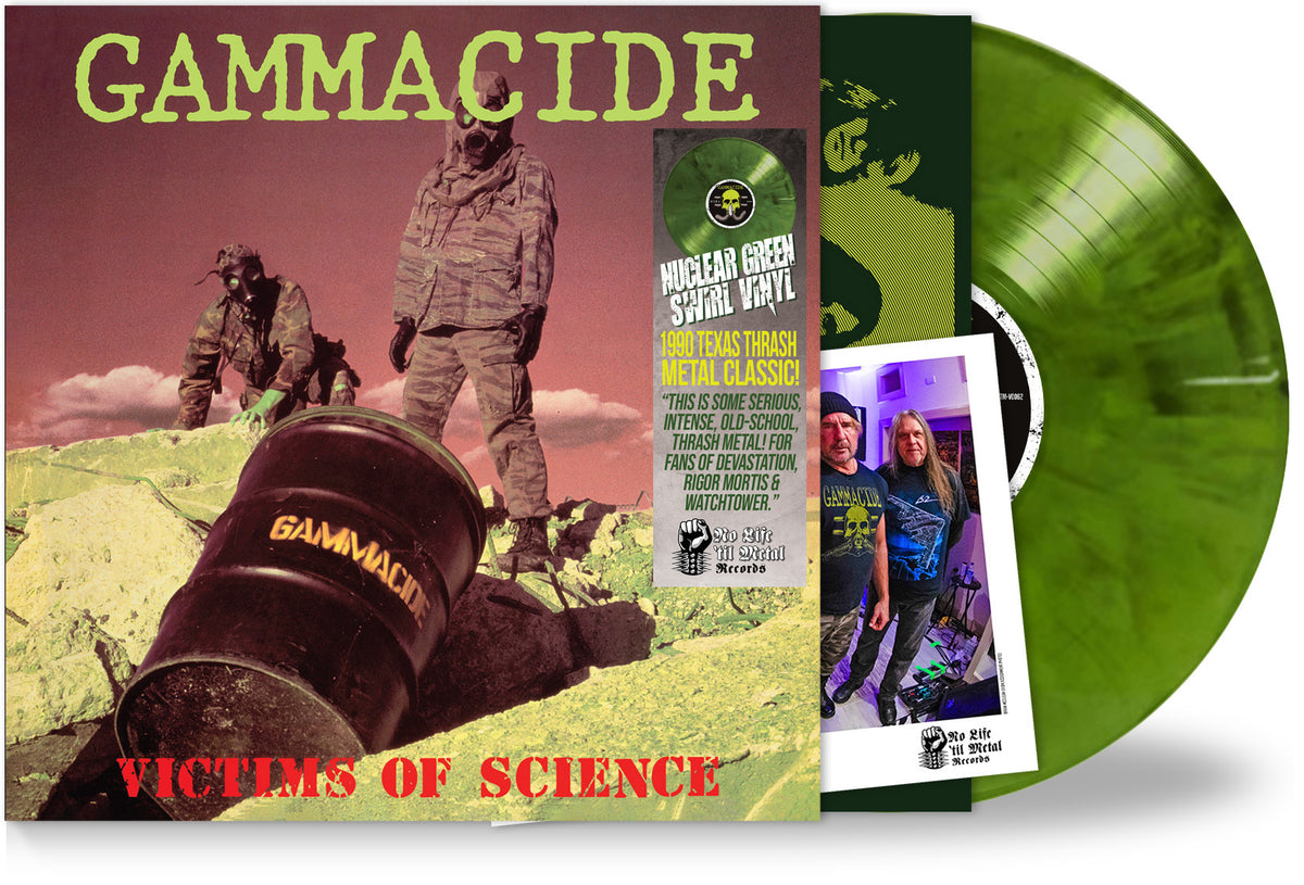 GAMMACIDE - Victims of Science (LP) 2026 Indie Exclusive 150