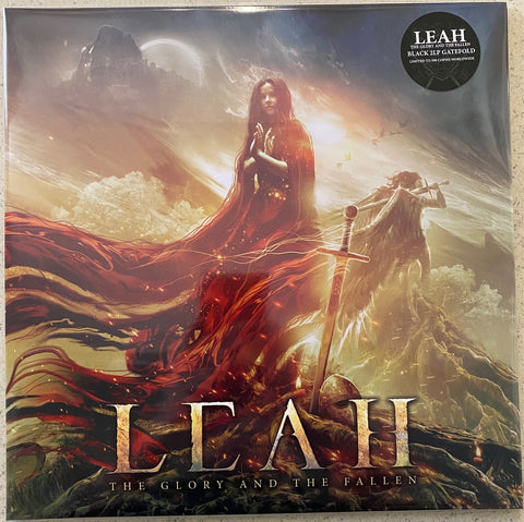 LEAH - The Glory And The Fallen (BLACK 2 LP) 2024 NEW SEALED