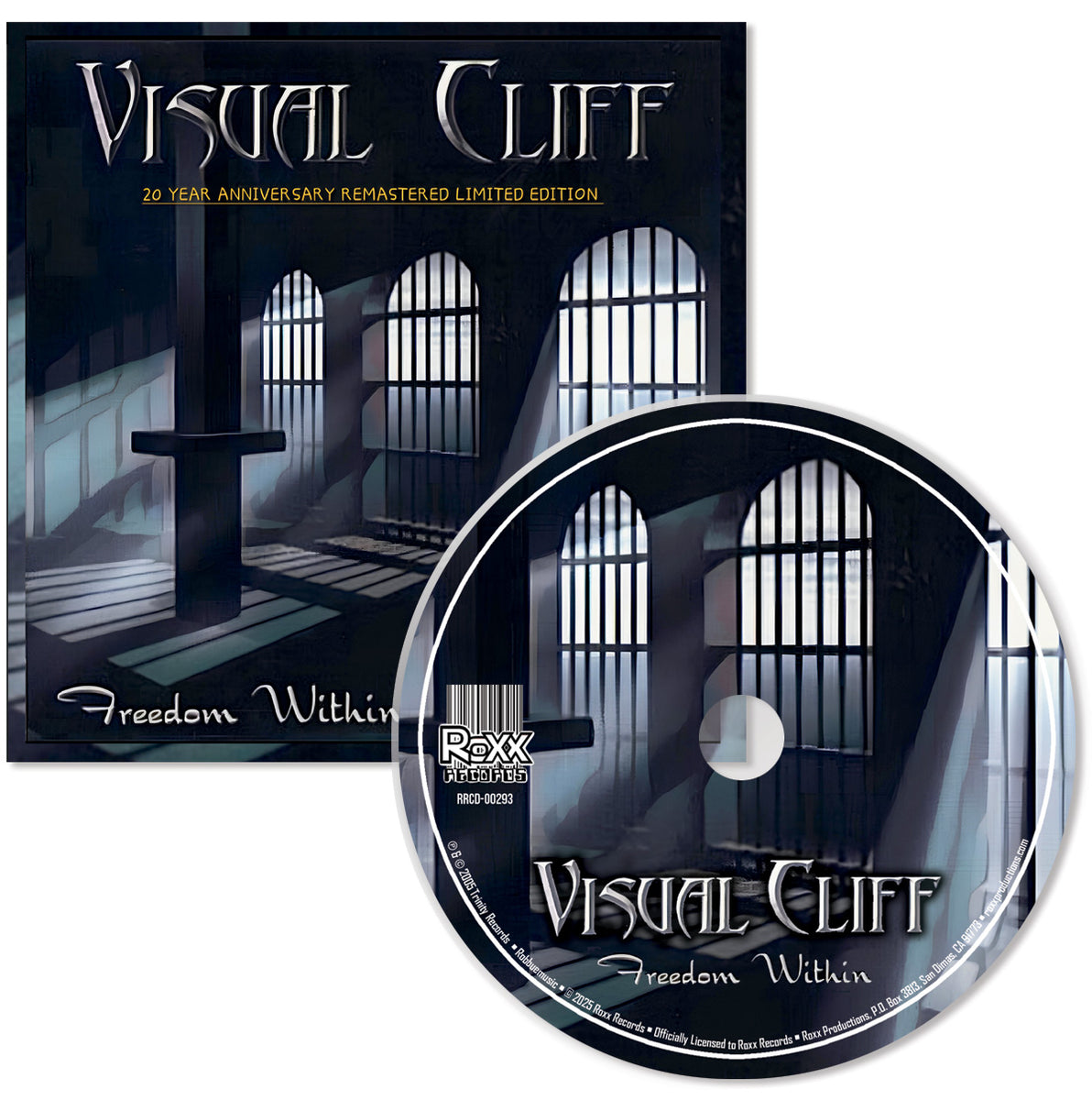 VISUAL CLIFF - Freedom Within (CD) 20th Anniversary Remaster