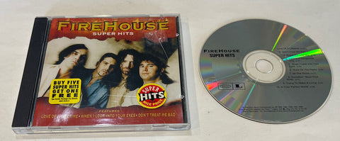FIREHOUSE - Super Hits (CD) 2000 OOP Compilation