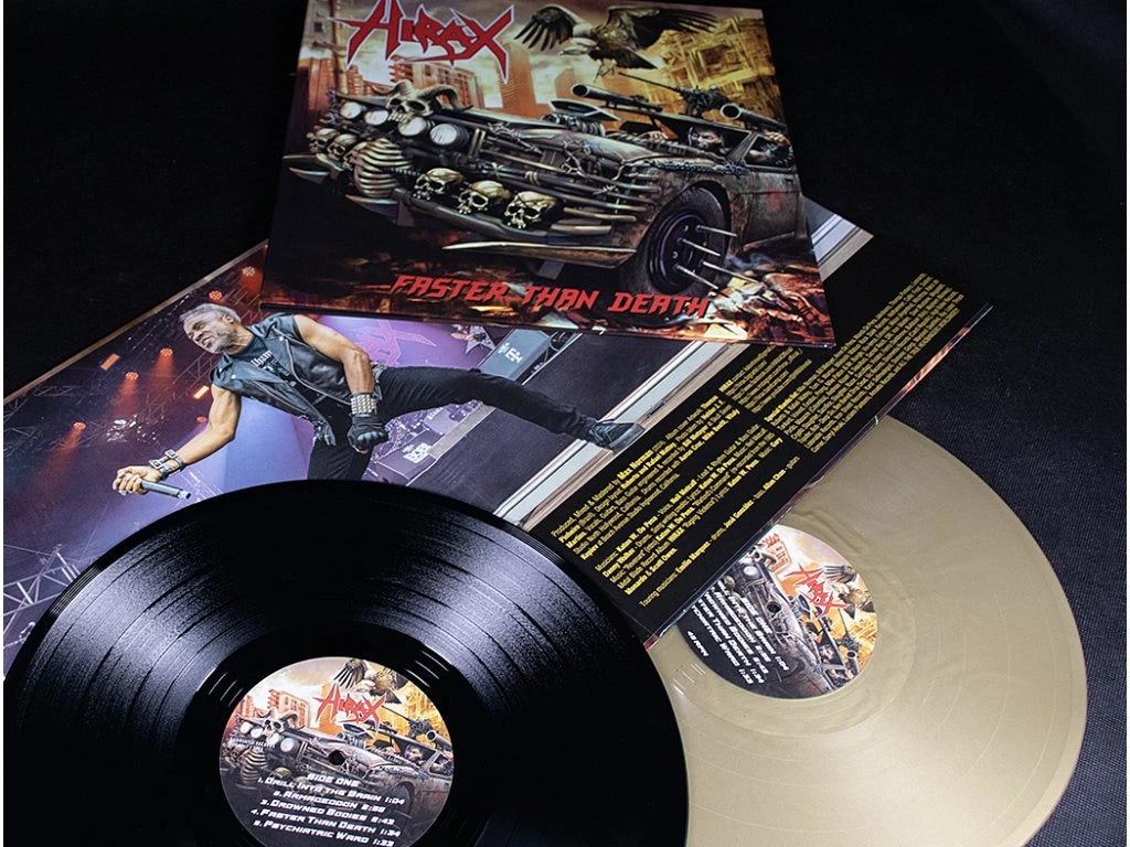 HIRAX - Faster Than Death (LP) 2025 Rock Stakk Records OBI Edition