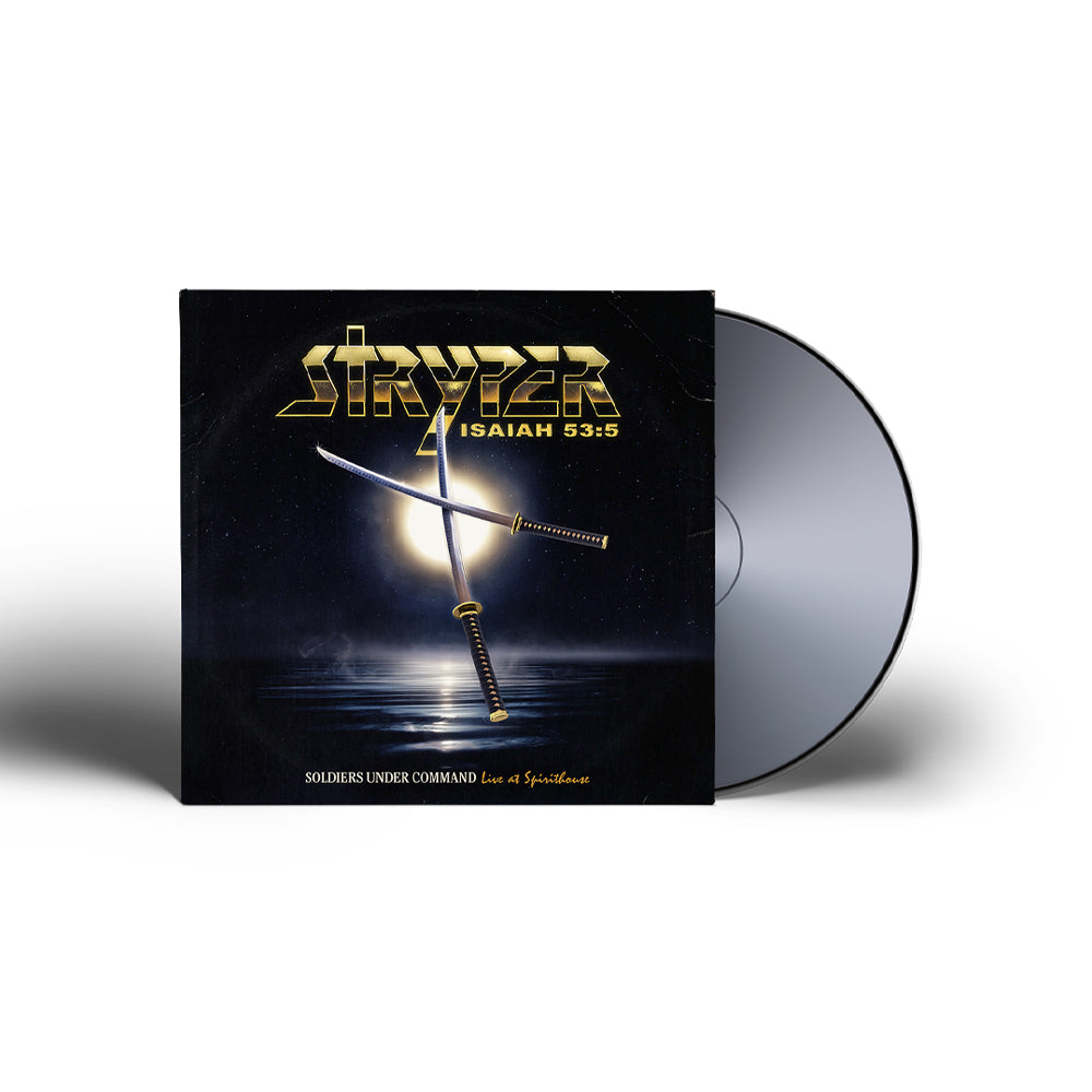 STRYPER - Soldiers Under Command Live At Spirit house (2025) CD
