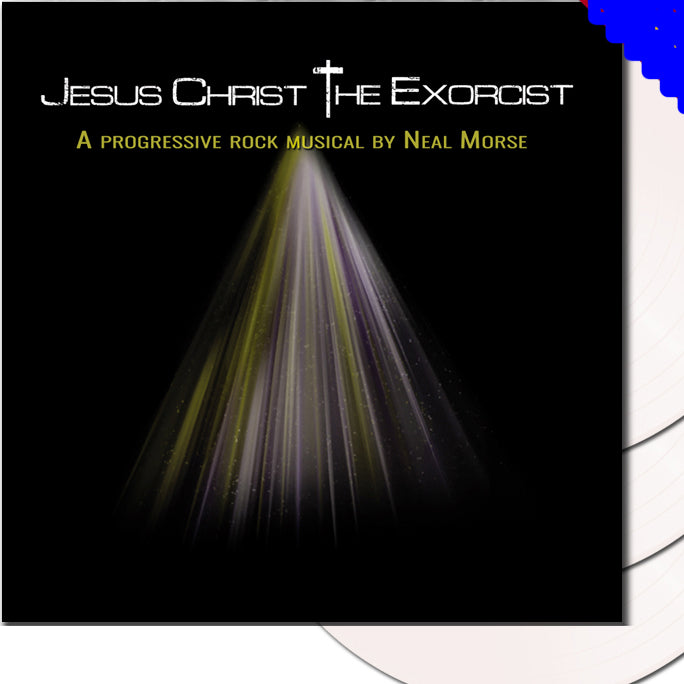 NEAL MORSE Jesus Christ The Exorcist LTD Gatefold WHITE 3-LP