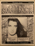 Solid Rock Magazine - RARE original copies issue # 1 Stryper