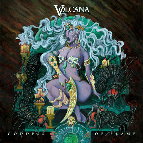 VOLCANA - Goddess Of Flame (2017) US STONER Metal from Stormspell Records