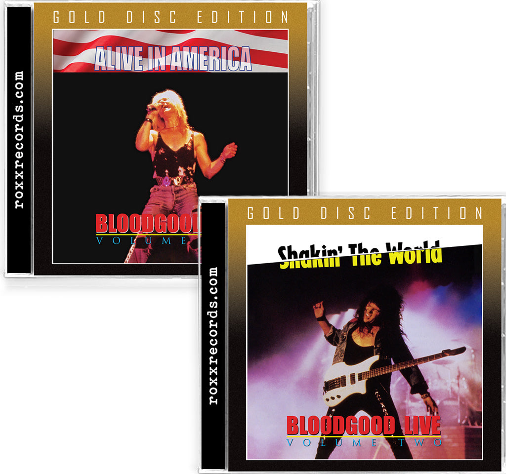 Bloodgood live albums to be reissued on Gold disc