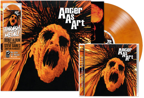 ANGER AS ART - S/T (2025) LP+CD Remastered Long out of print debut album