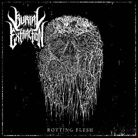 BURIAL EXTRACTION - Rotting Flesh (2025) CD Brutal Old School Death Metal
