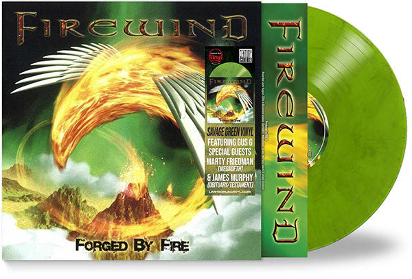 Firewind - Forged By Fire (Savage Green Vinyl) New 2024 Limited Editio ...