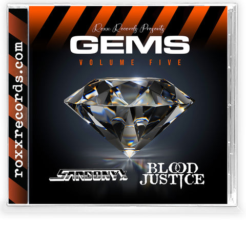 ROXX RECORDS GEMS - VOLUME V 5 (CD) featuring Sardonyx & BloodJustice Blood Justice 2025