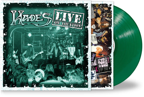 HADES - LIVE on Location (LP) - 200 PC PRESSING GREEN VINYL (2025)