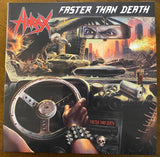 HIRAX - FASTER THAN DEATH (7" EP) Strictly Limited Edition  (red or yellow)