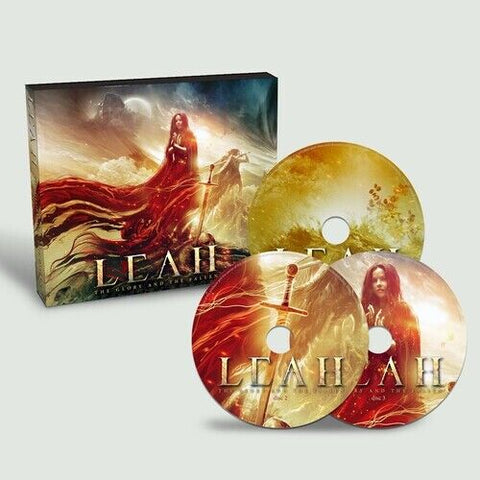 LEAH - The Glory And The Fallen (DELUXE 3 CD SET) 2024 NEW SEALED