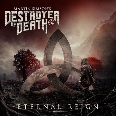 MARTIN SIMSON'S DESTROYER OF DEATH - Eternal Reign (2023) CD featuring Rob Rock