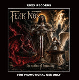 FEAR NOT - The Scales of Hypocrisy (2026) CD Promotional Use Only