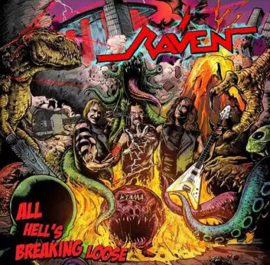 RAVEN - All Hell's Breaking Loose (CD) European Import