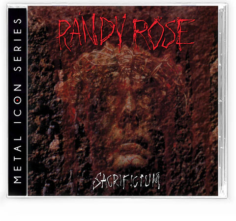 RANDY ROSE - SACRIFICIUM (CD, 2024, Retroactive) Black Sabbath/Danzig inspired DOOM from Mad at the World Drummer!