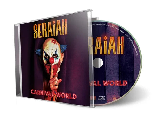 Seraiah - Carnival World +6 (*CD, 2026, Eonian Records) Remastered Seraiah - Carnival World +6 (*CD, 2026, Eonian Records) Remastered