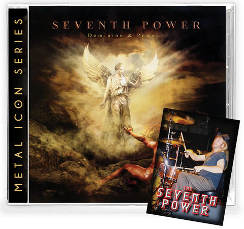 The Seventh Power - Dominion & Power + Collector Card (*CD, 2024, Retroactive) 300 units / Robert Sweet (Stryper)