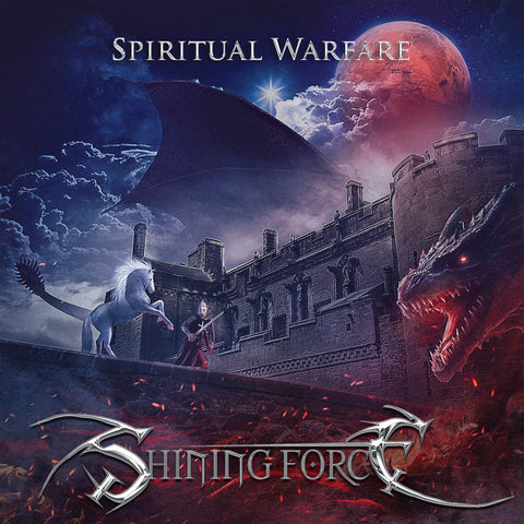 SHINING FORCE - Spiritual Warfare (CD) 2024 FFO: Stryper, Iced Earth, Judas Priest