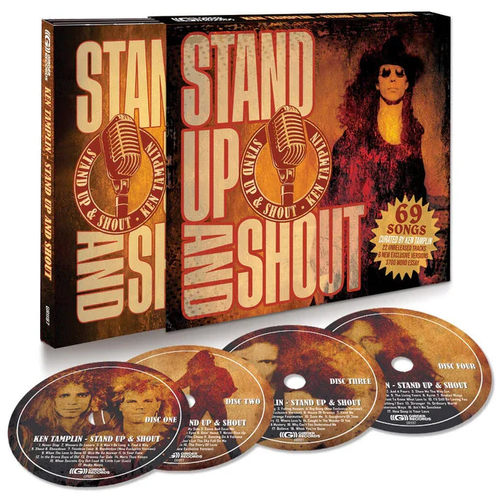Ken Tamplin - Stand Up And Shout (4-CD Box Set) 69 Songs, 22 Ken Tamplin - Stand Up And Shout (4-CD Box Set) 69 Songs, 22