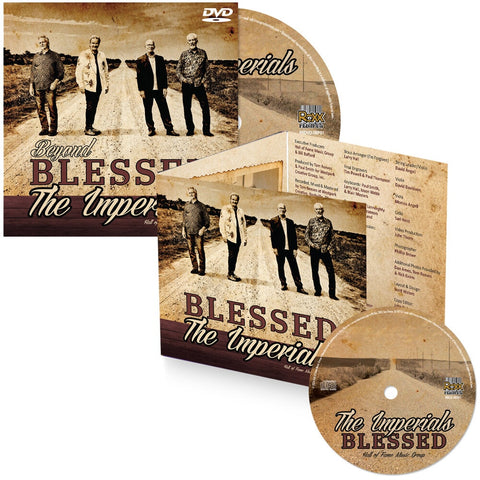 THE IMPERIALS 'Blessed' (CD + DVD) 2024 Combo Pack
