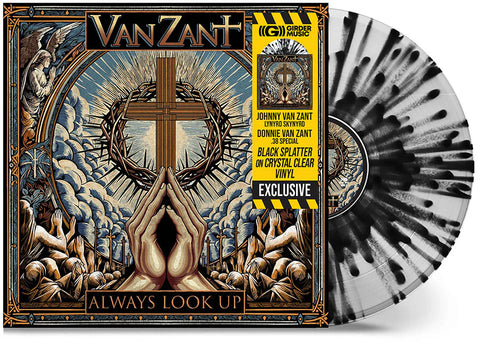 Van Zant - Always Look Up (Girder Music Exclusive) Lynyrd Skynyrd .38 Special (Clear Vinyl Black Splatter)