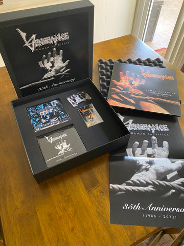 VENGEANCE - 'Human Sacrifice' 35th Anniversary (CD BOX SET) 2023