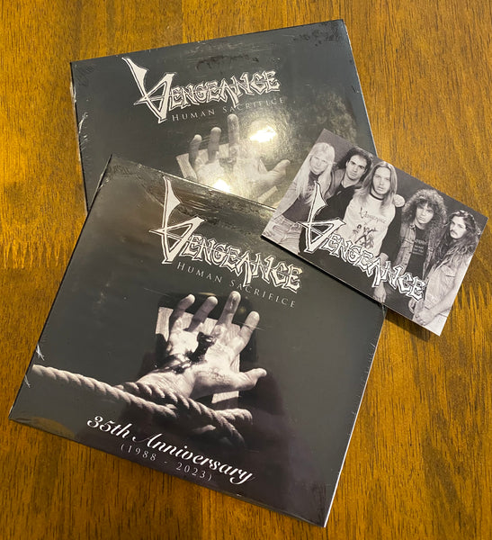 VENGEANCE - 'Human Sacrifice' 35th Anniversary Remaster (CD) 2023 ...