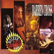 Barren Cross - Hotter Than Hell LIVE (1990 Medusa First Pressing CD)