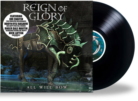 REIGN OF GLORY - All Will Bow (2022 LP) features Red Sea, Vengeance, FireWolfe, Crucified members