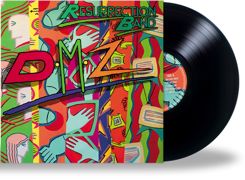 Resurrection Band – DMZ (Limited Run Vinyl) Black, Gatefold Jacket + Band Poster Rez