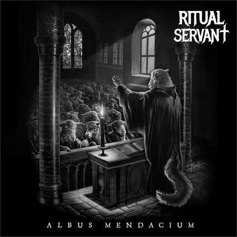 RITUAL SERVANT - Albus Mendacium (CD) 2023 Brand New Full Length Album