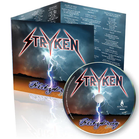 STRYKEN - BLITZKRIEG + 2 (*NEW-CD 2022) elite Pre-Stryken album!