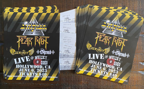 STRYPER - FEAR NOT - SEVENTH SERVANT - SHROUD - LIVE at the Whisky 06-06-2023