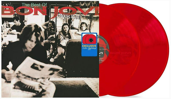 BON JOVI - Cross Road Best Of - 2LP Walmart Exclusive Red