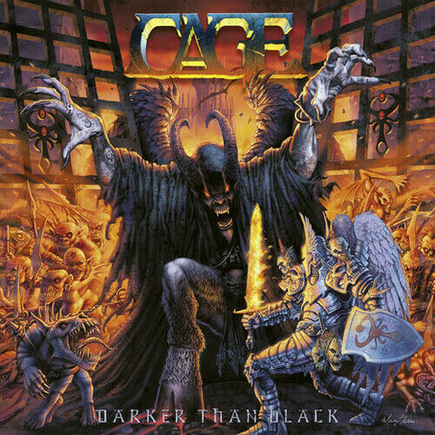 Cage - Darker Than Black [New Vinyl LP] Black, Gatefold LP Jacket, Ltd Ed, 180 G