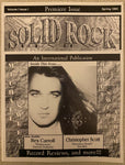 Solid Rock Magazine - RARE original copies issue # 1 Stryper
