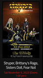 FEAR NOT and STRYPER Tickets LIVE at the Whisky A Go Go in Hollywood