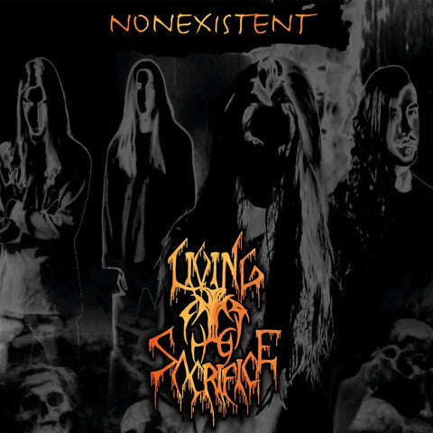 LIVING SACRIFICE - NONEXISTENT (*NEW-Black Vinyl, 2023, Nordic Mission) Remixed & Remastered!